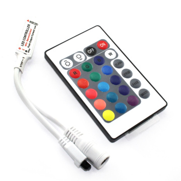 Wholesale DC5-24V Mini 24 Keys LED RGB Controller for Strip lights